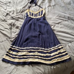 Unique Bohemian Halter Dress
